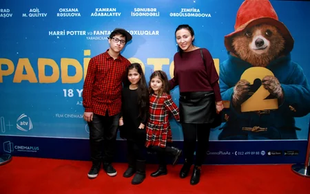 CinemaPlusda Azərbaycan dilinə dublyaj edilmiş “Paddinqton 2” filminin nümayişi olub - FOTO - VİDEO
