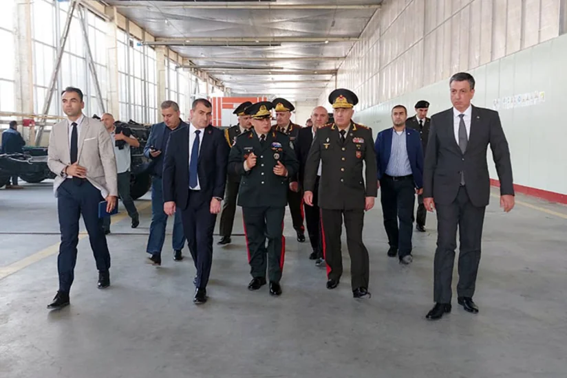 Azərbaycanın Baş Qərargah rəisi Gürcüstanda Milli Təlim və Tədris Mərkəzində olub