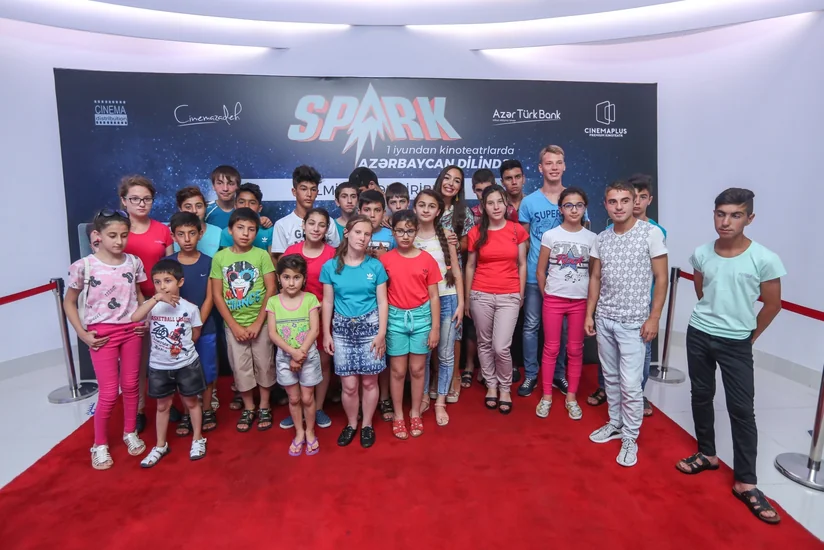 “CinemaPlus Ganjlik Mall” kinoteatrında Leyla Əliyevanın iştirakı ilə uşaqlar üçün əyləncə proqramı təşkil edilib
