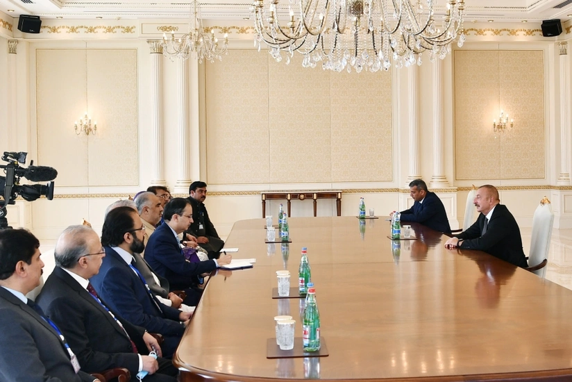 Президент Азербайджана принял председателя Нацсобрания Пакистана - ОБНОВЛЕНО