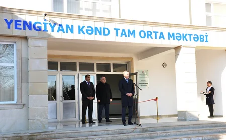 Zaqatala və Astarada yeni məktəblər açılıb