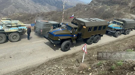 По дороге Ханкенди-Лачын беспрепятственно проехали 83 автомобиля миротворцев