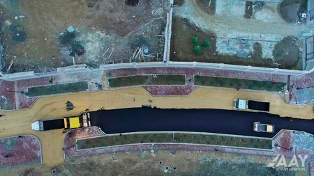 Ağ şəhərdə 12 küçə inşa edilir