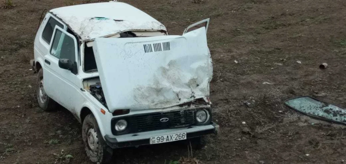 Kürdəmirdə yol qəzası oldu