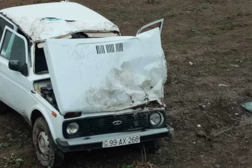 Kürdəmirdə yol qəzası oldu