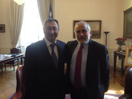 Xarici işlər nazirinin müavini Xələf Xələfov Çiliyə səfər edib