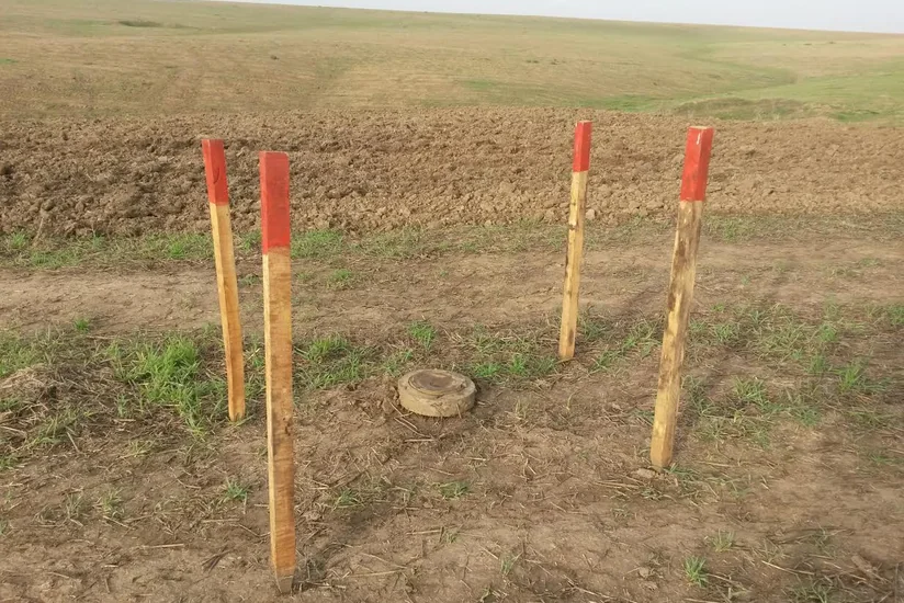 Şirvan Milli Parkı ərazisində 5 ədəd partlamamış hərbi sursat tapılıb