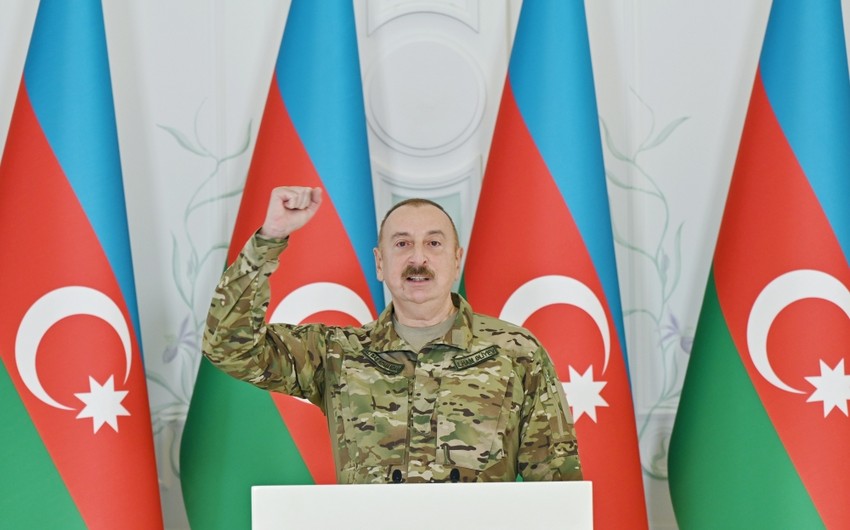 Prezident Zəfər Günü münasibətilə Şuşada təşkil olunan tədbirdə iştirak edib - YENİLƏNİB