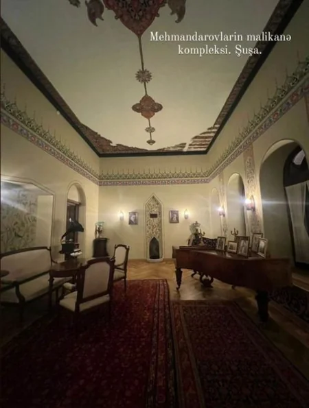 Leyla Əliyeva Şuşadan paylaşım edib