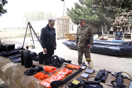 Naval Forces Commander inspects readiness of personnel ahead of Efes-2022 exercises