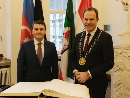 Azərbaycan səfiri Almaniyanın Şimali Reyn-Vestfalya əyalətinə səfər edib