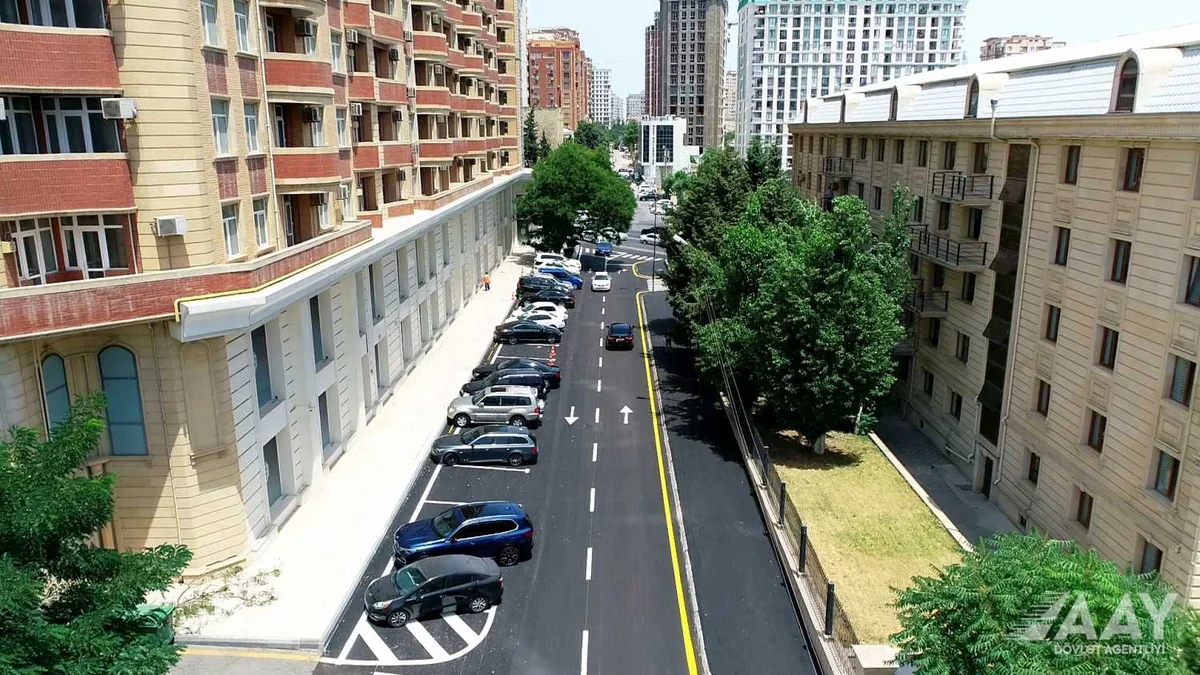 Bakının Nərimanov rayonunda üç küçə əsaslı təmir edilib