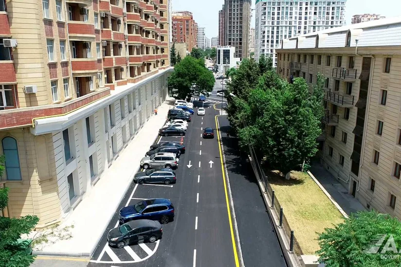 Bakının Nərimanov rayonunda üç küçə əsaslı təmir edilib