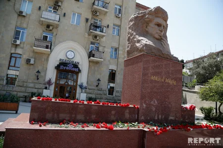 Mikayıl Müşfiqin xatirəsi yad edilib