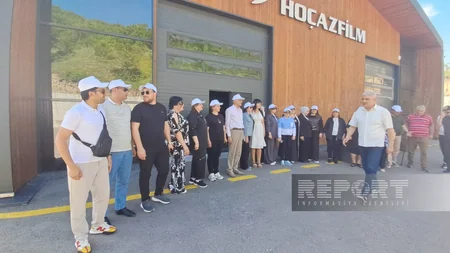 Sumqayıtda yaşayan bir qrup şəhid ailəsi və Vətən müharibəsi qaziləri Laçına səfər ediblər