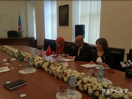 BMTM Strasburqdakı türk təşkilatı ilə əməkdaşlığa başlayır - FOTO