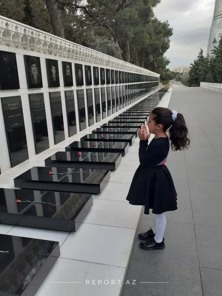 8 yaşlı Zəminədən Prezidentə: “Sizdən yeni-yeni yaxşı xəbərlər gözləyirik”