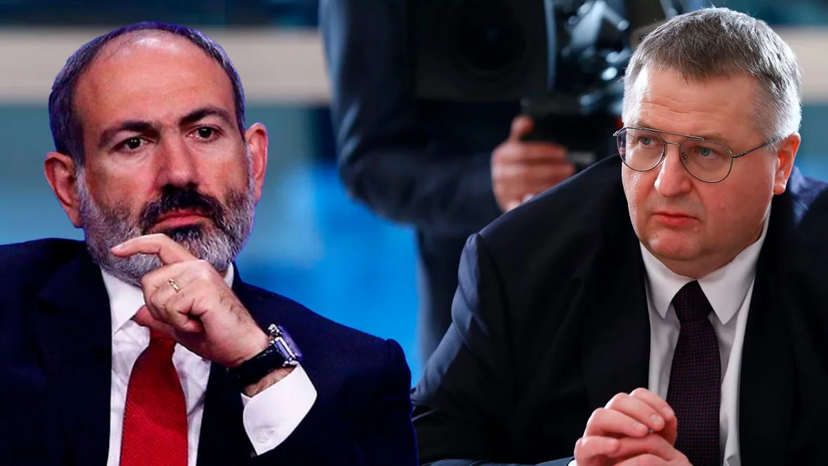 Paşinyan Rusiya Baş nazirinin müavini ilə görüşüb