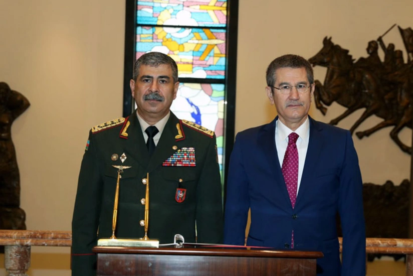 Azerbaijan Defence Minister meets with his Turkish counterpart