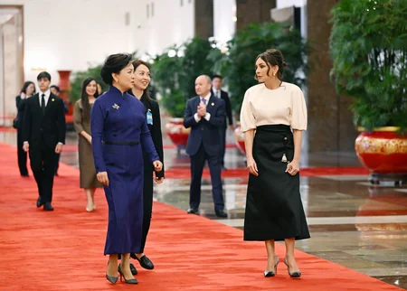 Azərbaycan Prezidenti İlham Əliyevin Pekində rəsmi qarşılanma mərasimi olub