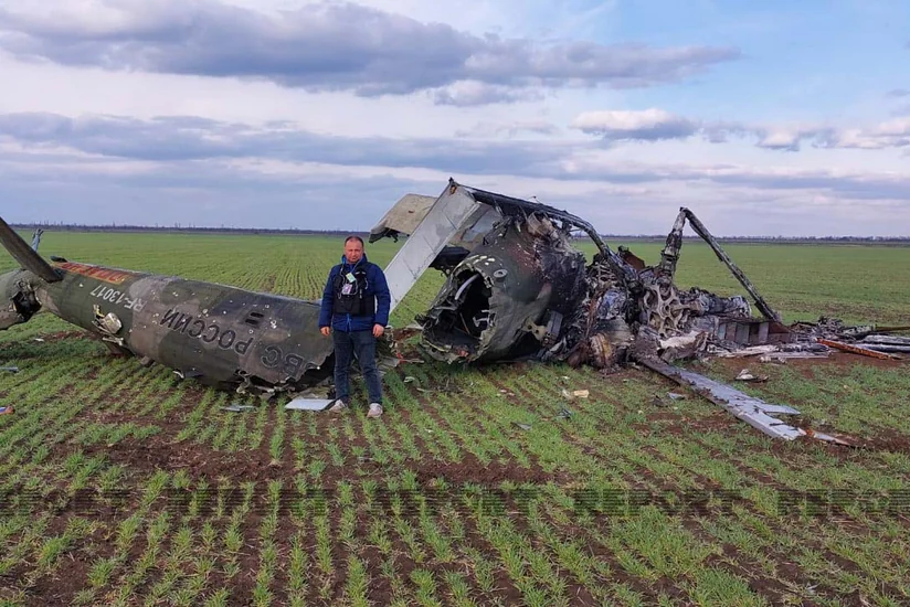 Russian military equipment destroyed in Ukraine's Mykolaiv - PHOTO REPORTAGE