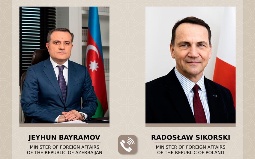 Jeyhun Bayramov informs Polish FM about regional situation