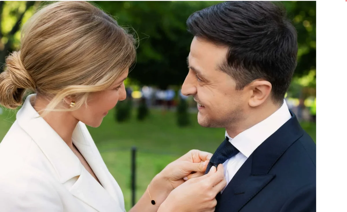 Olena Zelenska: He just never gives up, even when all around him do