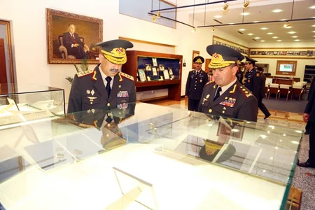 Zakir Həsənov Azərbaycan-Türkiyə birgə təlimlərini izləmək üçün Naxçıvana gedib