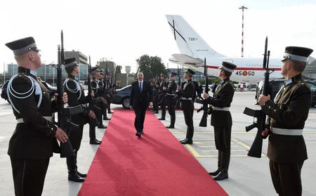 President Ilham Aliyev completes official visit to Latvia