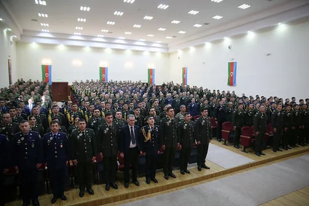 Müdafiə naziri: Azərbaycan Ordusu istənilən döyüş tapşırığını yerinə yetirməyə hazırdır - FOTO - VİDEO