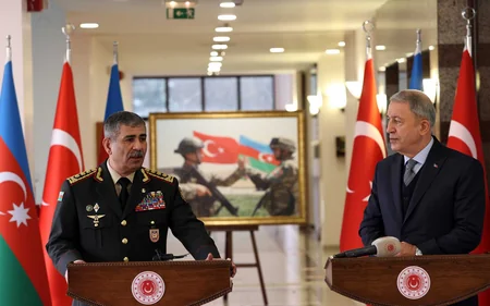 Zakir Hasanov, Hulusi Akar discuss regional security issues