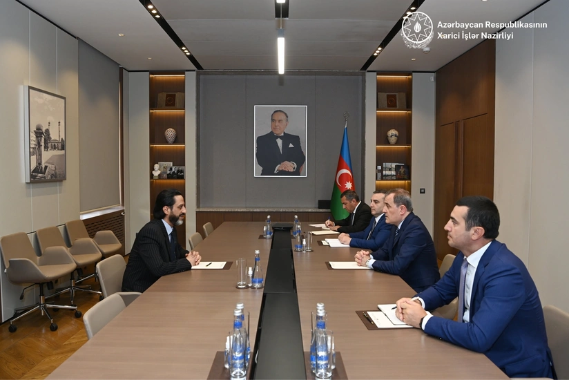 Azerbaijani FM receives outgoing Saudi ambassador