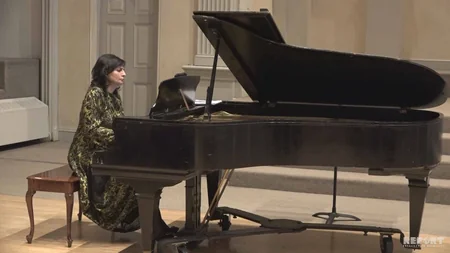 Azərbaycanlı pianoçu Nyu-Yorkda konsert verdi - VİDEO