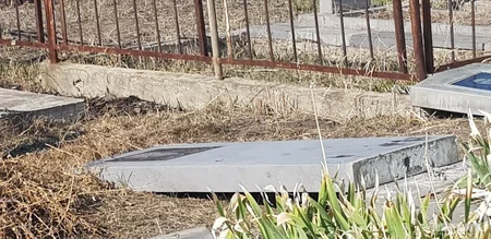 Gürcüstanda azərbaycanlılara məxsus qəbirlər dağıdılıb - FOTO