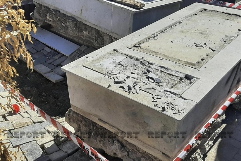 49 unknown martyrs' graves in Ganja exhumed