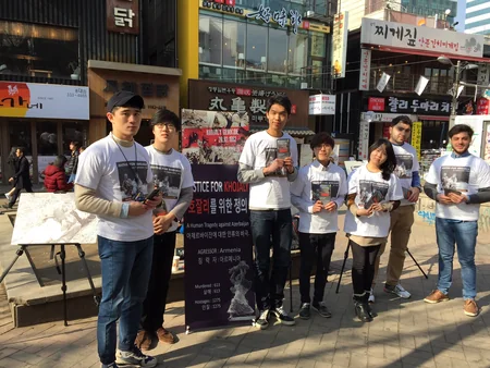 ​Koreya ictimaiyyəti Ermənistanın Xocalıda törətdiyi vəhşiliklər barədə məlumatlandırılıb
