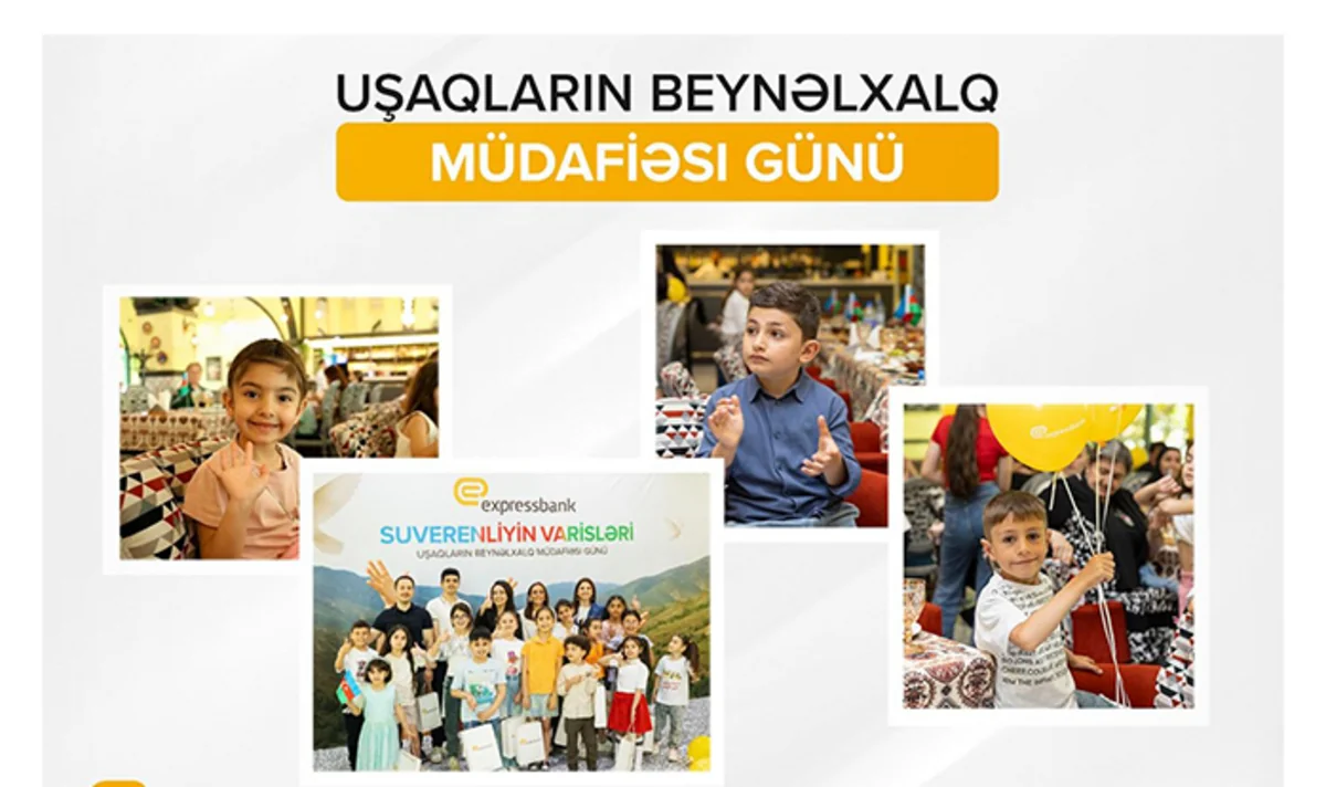 Expressbank Vətən Müharibəsi iştirakçılarının övladları üçün tədbir keçirib