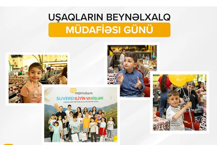 Expressbank Vətən Müharibəsi iştirakçılarının övladları üçün tədbir keçirib