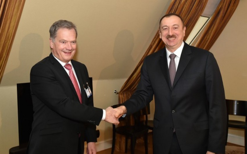 Finlandiya prezidenti: “Gələcəkdə Azərbaycanla daha yüksək əməkdaşlığın şahidi olacağıq”
