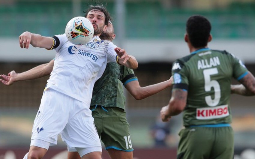 Napoli Verona üzərində qələbə qazandı