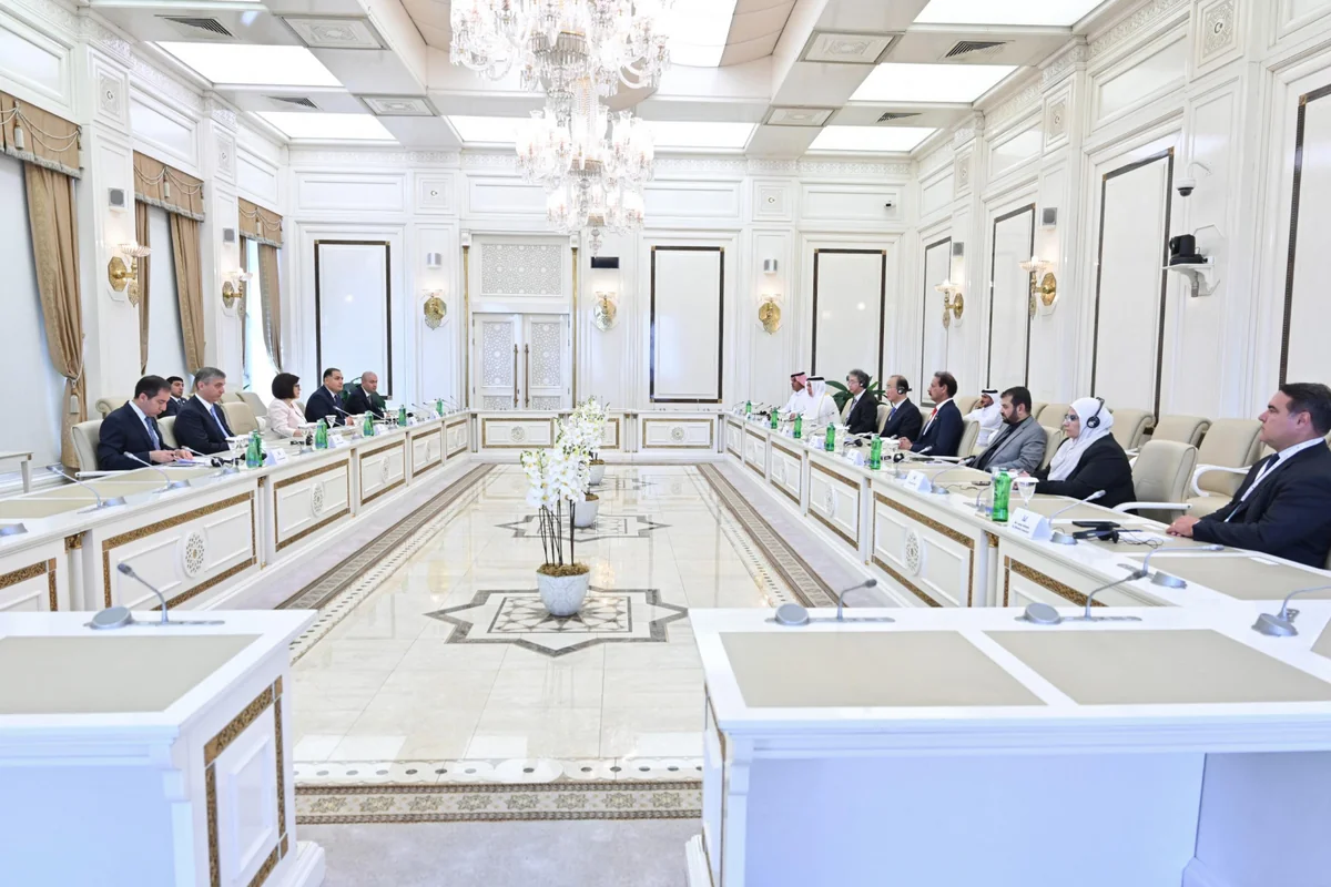 Participants of joint meeting of ASOSAI and ARABOSAI to visit Shusha