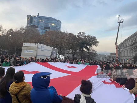 Tbilisidə Gürcüstanın Aİ-yə namizəd statusu alması ilə bağlı konsert keçirilir
