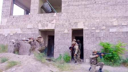 Azərbaycan ordusunun xüsusi təyinatlıları Naxçıvanda taktiki-xüsusi təlim keçirib
