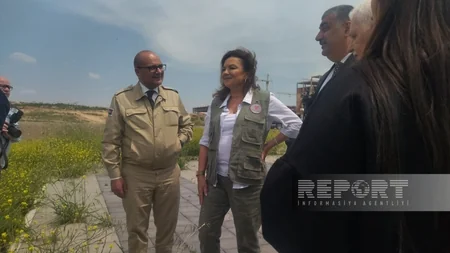 “Sülhün Kökləri” təşkilatının təsisçisi azad edilmiş ərazilərdə səfərdədir