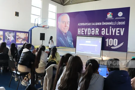 Gürcüstanda Heydər Əliyev 100 adlı bilik yarışması keçirilib