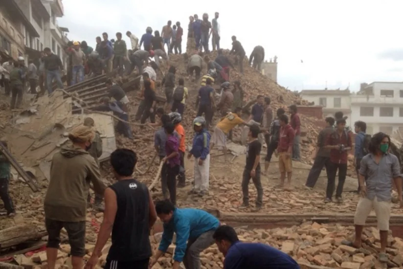 ​Nepalda zəlzələ nəticəsində ölənlərin sayı 6 mini ötüb