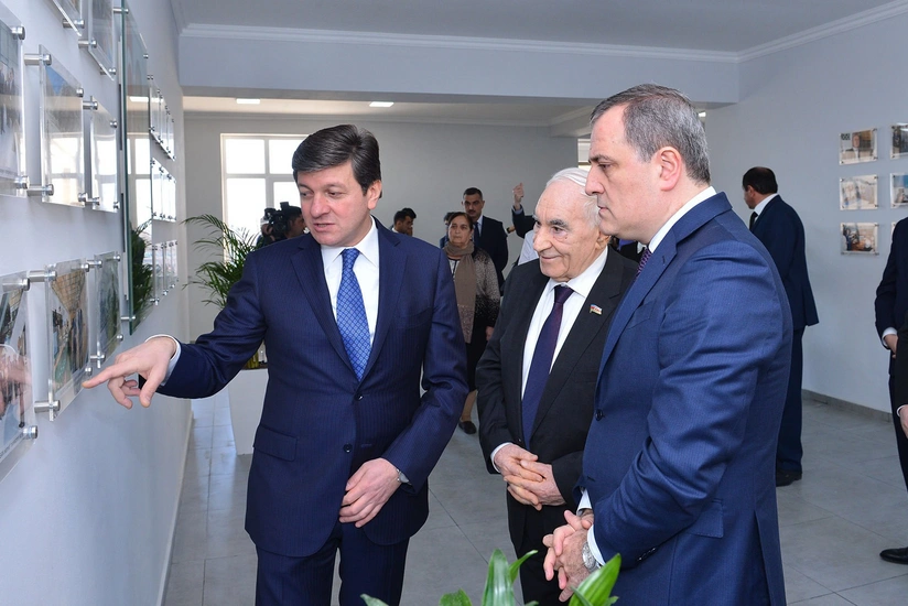 Təhsil naziri Vəndam qəsəbəsindəki yeni məktəbin açılışında iştirak edib