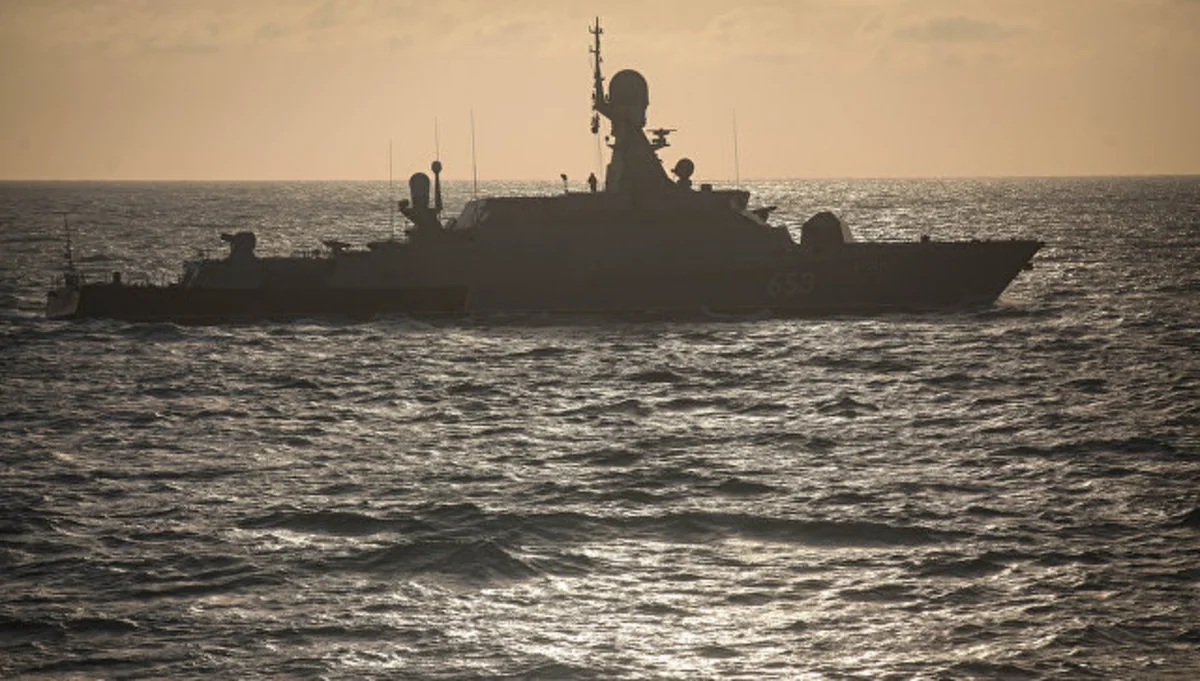 Russia launches marine trainings in Caspian Sea