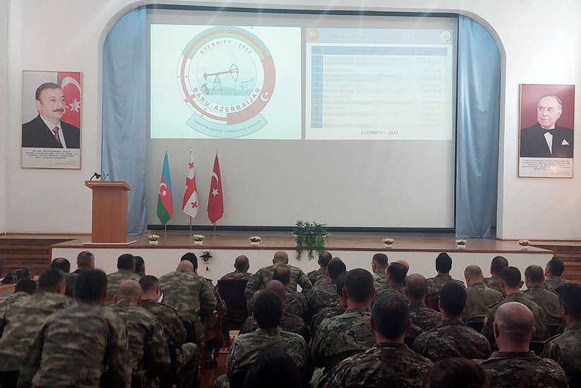 Baku hosting ‘Eternity-2023’ computer-assisted Command and Staff Exercises