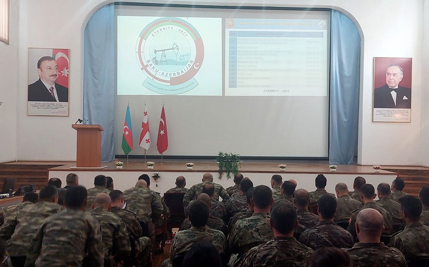 Baku hosting ‘Eternity-2023’ computer-assisted Command and Staff Exercises